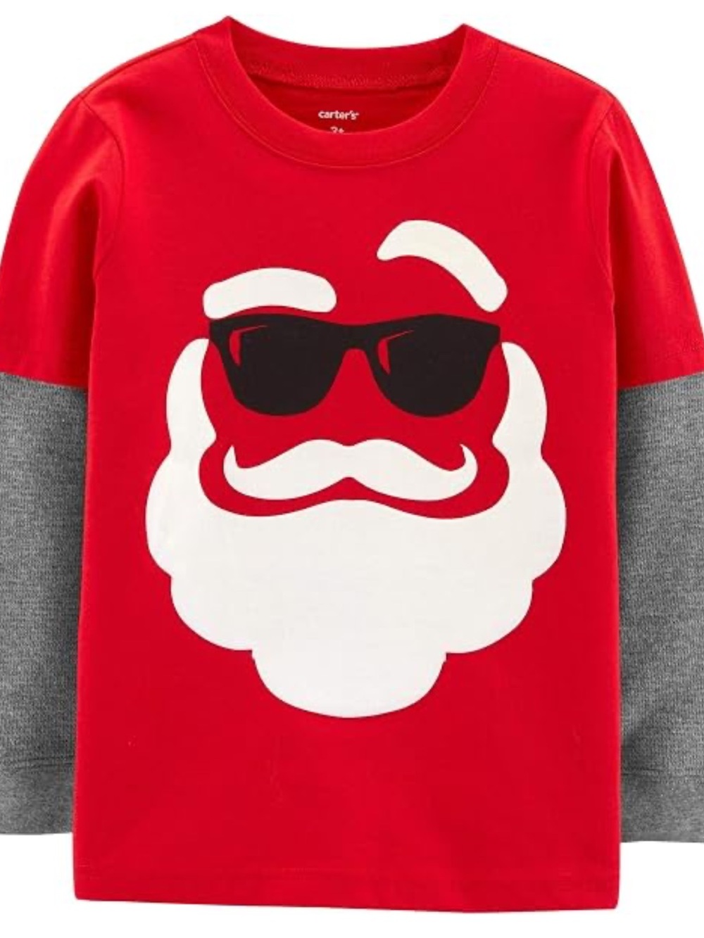 Carter's  Cool Santa Graphic Long Sleeve Tee